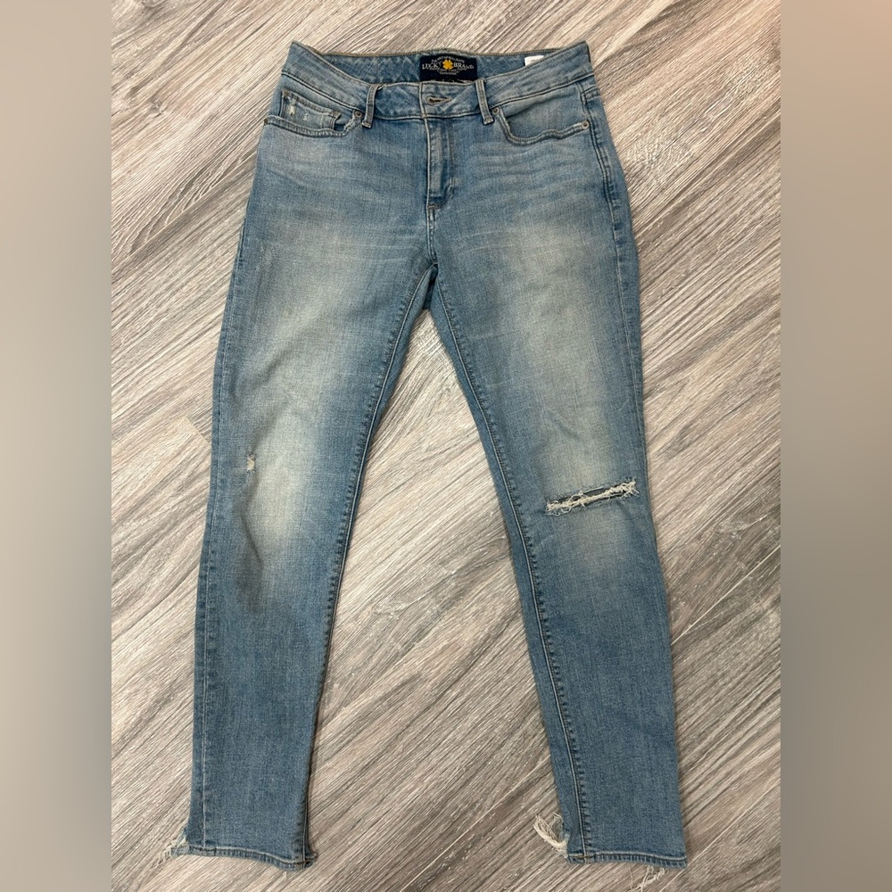 Lucky Brand Light Blue Sasha Super Skinny Jeans